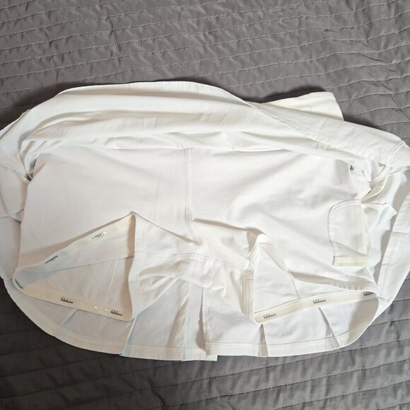 Lululemon Pace Setter Skirt 13" - 10 White - Picture 9 of 9